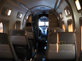 Beech 1900 Charter Aircraft Interior