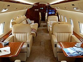 Challenger 850 Private Jet Interior