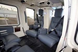 B206 Charter Hire Helicopter Interior