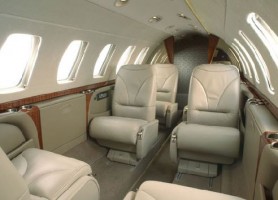 Business Jet - Citation CJ3 Interior