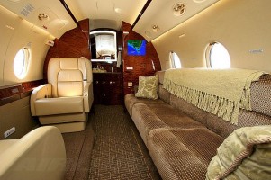 Gulfstream G200 Executive Jet Interior