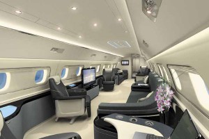 Embraer Lineage Private Jet Interior